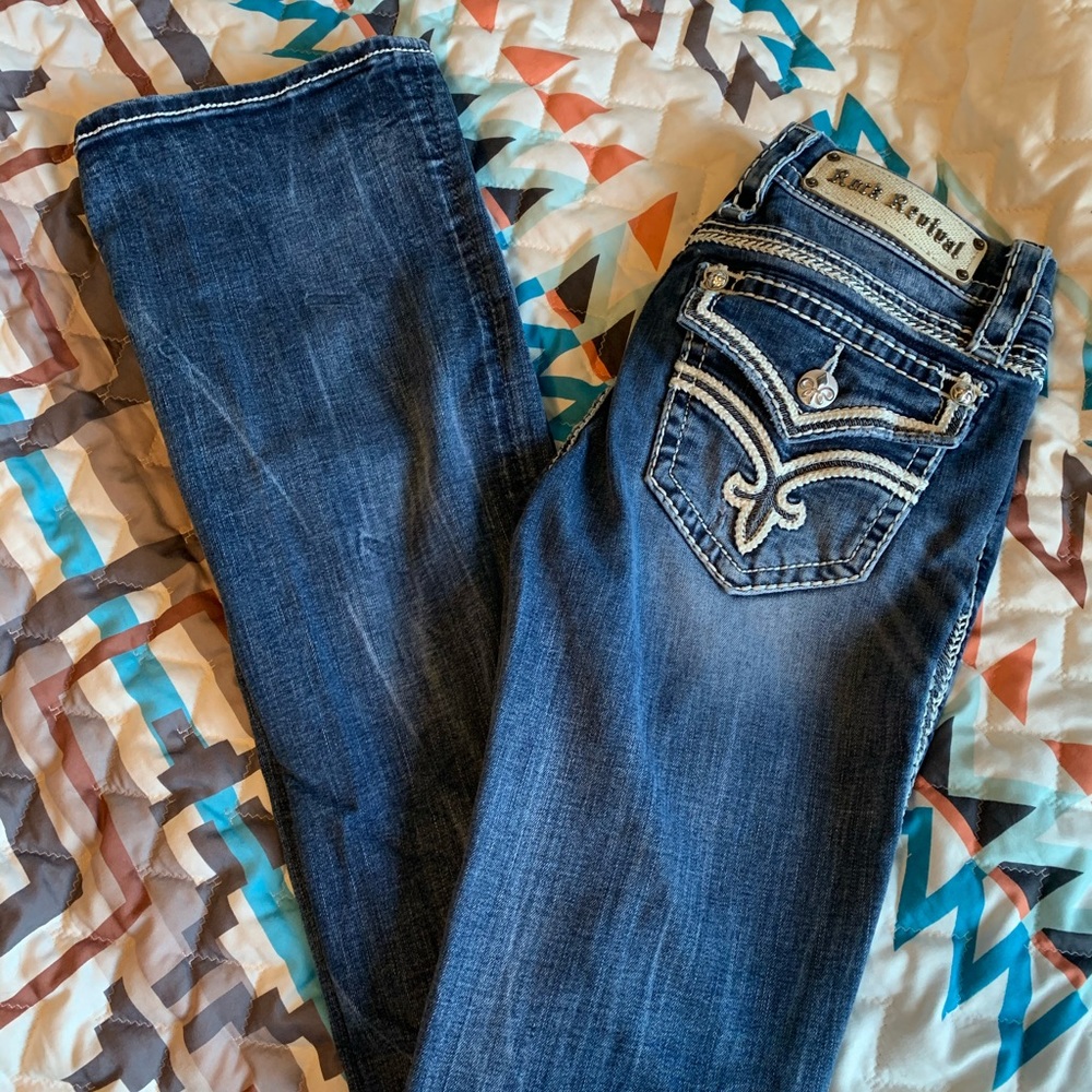rock revival jeans
